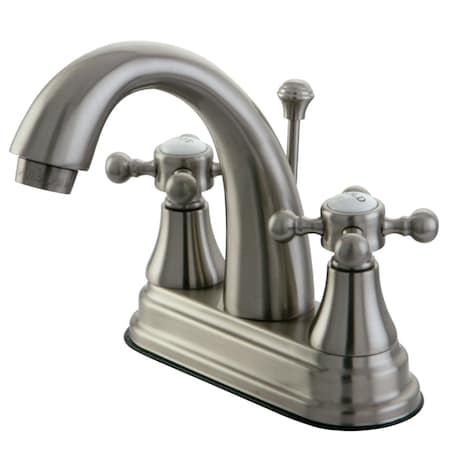Kingston Brass KS7618BX 4" Centerset Bathroom Faucet, Brushed Nickel KS7618BX
